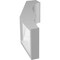 Ekena Millwork 4-in. W x 6-in. D x 14-in. H Balboa Architectural Grade PVC Knee Brace BRCP04X06X14BOA - alternate 3